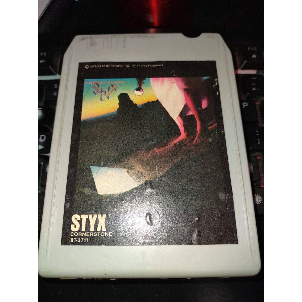 Styx Cornerstone 8T-3711 Year 1979 Eight-Track Cartridge